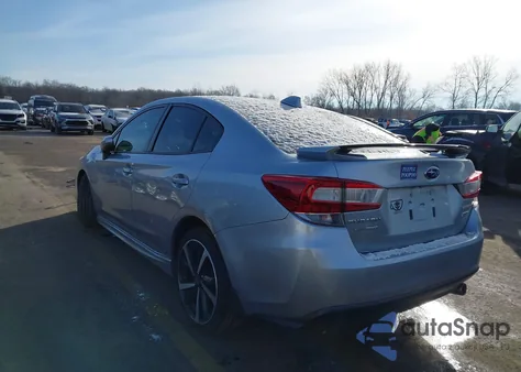 2020 Subaru Impreza Sport z USA, uszkodzony, nr VIN 4S3GKAL64L3614826